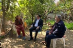 Kaymakam Ateş, vatandaşların evlerine misafir oldu