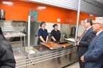 Kaymakam Güldoğan pansiyonda öğrencilerle yemek yedi