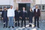 Kaymakam Gündoğdu sağlık personeli ile bir araya geldi