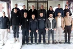 Kaymakam İlhan yeni yılda kolluk kuvvetleri ile bir araya geldi
