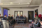 Kaymakamdan şehit polisin ailesine taziye ziyareti