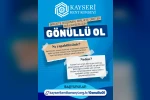 Kayseri Kent Konseyi’nde Kent Gönüllüleri Başvuruları başladı