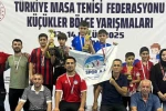 Kayseri Spor A.Ş.’den masa tenisinde önemli başarı