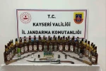 Kayseri’de 50 şişe sahte alkol ele geçirildi: 2 gözaltı