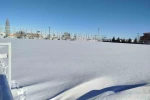 Kayseri’de amatör maçlara kar engeli