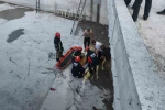 Kayseri’de bisiklet sürerken su kanalına düşen çocuk kurtarıldı