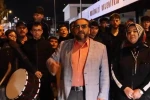 Kayseri’de mahalleliden ‘Kabe’de Hacılar’ performansı 