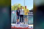 Kayserili Arda Uzağ, yüksek atlamada Türkiye Şampiyonu oldu