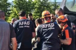 Kazada sıkışan sürücü için ekipler seferber oldu