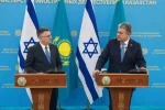 Kazakistan Dışişleri Bakanı Koşerbayev, İsrailli mevkidaşı Saar ile görüştü
