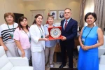 Kazakistanlı eğitimcilerden Muğla Valisi Akbıyık’a ziyaret