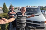 Kazayı yara almadan atlatan 81 yaşındaki sürücünün sözleri gülümsetti