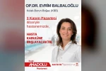 KBB Uzmanı Op. Dr. Evrim Balbalıoğlu görevine geri döndü