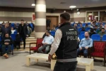 KBÜ’de madde bağımlılığına karşı Narkorehber Gençlik Eğitimi verildi