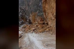 Kemaliye’de Taş Yolu geçici olarak trafiğe kapatıldı