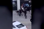 Kemer ve ıstakalarla birbirlerine saldırdılar