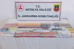 Kemer’de çok sayıda kaçak ürün ele geçirildi
