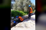 Kemikler mahallesinin içme suyu isale hattı yenilendi