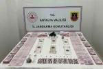 Kepez’de 1 kilo 260 gram uyuşturucu madde ele geçirildi