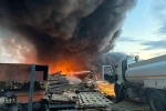 Kereste fabrikasındaki yangın kontrol altına alındı