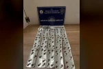 Keşan’da bir şüphelinin üzerinde 115 sentetik ecza ele geçirildi