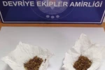 Keşan’da polis tarafından durdurulan şüphelinin üzerinden uyuşturucu ele geçirildi