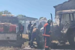 Keşan’da traktörde yangın