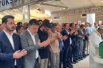 Kestel Belediye Başkanının trafik kazasında hayatını kaybeden amcası son yolculuğuna uğurlandı 