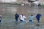 Kezer Çayı’nda mahsur kalan 8 kişi kurtarıldı