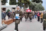 Kıbrıs Gazisi Dereli, son yolculuğuna uğurlandı
