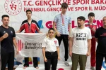 Kick boksta Ümraniye rüzgarı: 2 altın, 2 gümüş madalya