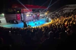 Kilis’te Millet Bahçesi’nde açık hava konserine yoğun ilgi