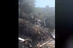 Kırıkhan’da bahçe yangını