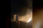 Kırıkhan’da bahçe yangını