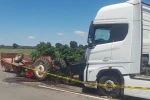 Kırklareli’nde tırın çarptığı traktörün sürücüsü hayatını kaybetti