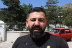 Kırsalda karşılaştığı anne ayı ve 3 yavrusunu, bağırıp korkutarak kaçırdı