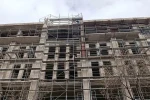 Kırşehir’de 3 işçi maaşlarını alamadıkları iddiasıyla inşaata çıktı