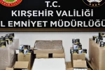 Kırşehir’de kaçak sigara operasyonu