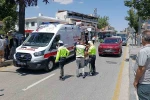 Kırşehir’de otomobilin çarptığı yaya yaralandı