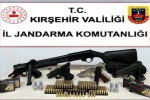Kırşehir’de ruhsatsız silah operasyonu