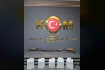 Kırşehir’de, ruhsatsız tüfek ve kaçak içki ele geçirildi