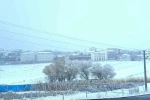 Kırşehir’de yüksek kesimler beyaza büründü