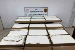 Kocaeli’de araçta 3 buçuk milyon liralık makaron ele geçti