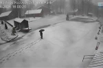 Kocaeli’de bahar ayında kar sürprizi