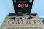 Kocaeli’de operasyon: Bin 513 fişek ele geçirildi
