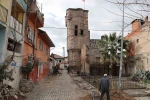 Koçarlı’da tarihi kule sokağında çalışmalar başladı