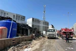 Konteyner yatakhane alevlere teslim oldu
