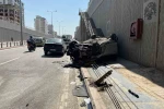Kontrolden çıkan otomobil takla attı: 1 yaralı