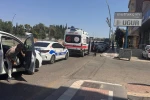 Kontrolden çıkarak devrilen motosikletin sürücüsü yaralandı