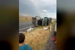 Konya - Adana yolunda trafiği aksatan olay